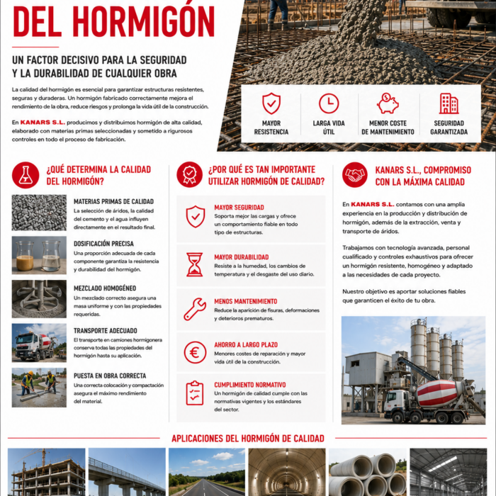 Ilustración sobre La importancia de la calidad del hormigón