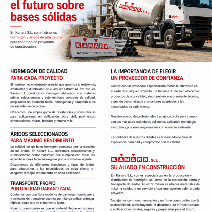 Ilustración sobre Hormigón para viviendas