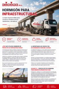 Ilustración sobre Hormigón para infraestructuras