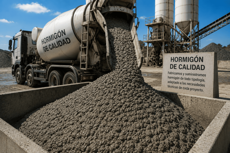 Fabricación y suministro de hormigón de calidad por Kanars